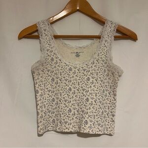 Brandy Melville Floral Ronnie Tank